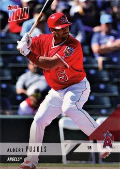 2018 Topps Now Road to Opening Day Los Angeles Angels #OD-169 Albert Pujols Front