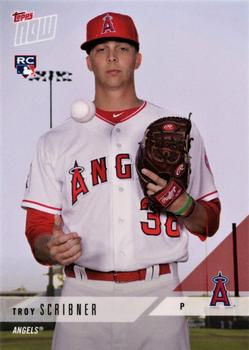 2018 Topps Now Road to Opening Day Los Angeles Angels #OD-171 Troy Scribner Front