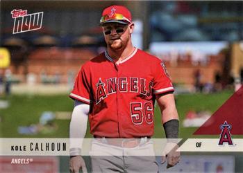 2018 Topps Now Road to Opening Day Los Angeles Angels #OD-173 Kole Calhoun Front