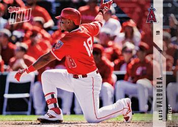 2018 Topps Now Road to Opening Day Los Angeles Angels #OD-178 Luis Valbuena Front