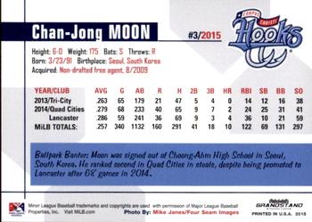 2015 Grandstand Corpus Christi Hooks #NNO Chan-Jong Moon Back