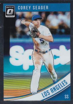 2018 Donruss Optic #124 Corey Seager Front