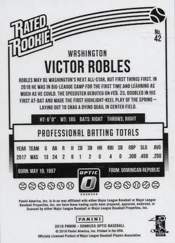 2018 Donruss Optic #42 Victor Robles Back