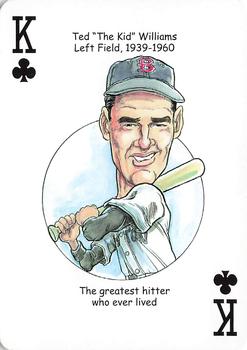 2016 Hero Decks Boston Red Sox Baseball Heroes Playing Cards #K♣ Ted 