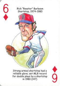 2016 Hero Decks Boston Red Sox Baseball Heroes Playing Cards #6♦ Rick 