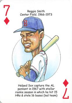 2016 Hero Decks Boston Red Sox Baseball Heroes Playing Cards #7♦ Reggie Smith Front