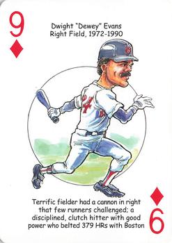 2016 Hero Decks Boston Red Sox Baseball Heroes Playing Cards #9♦ Dwight 