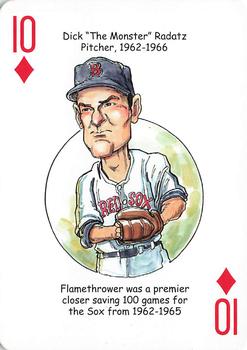 2016 Hero Decks Boston Red Sox Baseball Heroes Playing Cards #10♦ Dick 