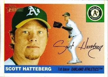 2004 Topps Heritage #159 Scott Hatteberg Front