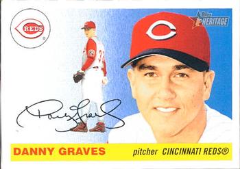 2004 Topps Heritage #5 Danny Graves Front