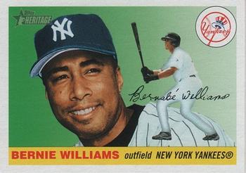 2004 Topps Heritage #17 Bernie Williams Front