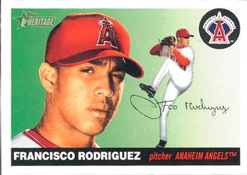 2004 Topps Heritage #38 Francisco Rodriguez Front