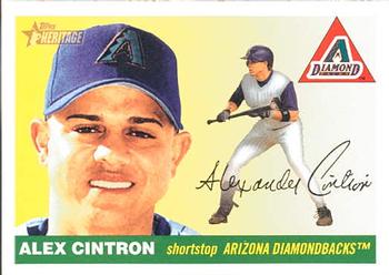 2004 Topps Heritage #39 Alex Cintron Front