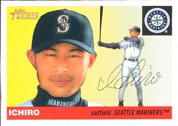2004 Topps Heritage #50 Ichiro Suzuki Front