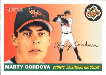 2004 Topps Heritage #69 Marty Cordova Front