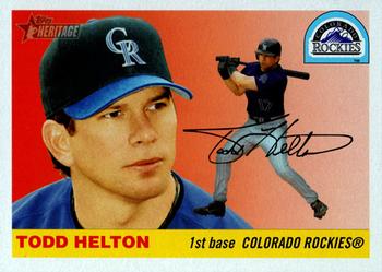 2004 Topps Heritage #70 Todd Helton Front