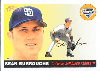 2004 Topps Heritage #87 Sean Burroughs Front