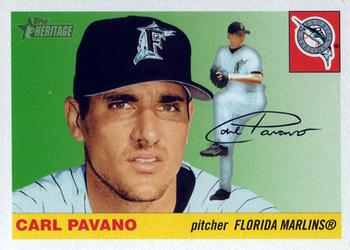 2004 Topps Heritage #109 Carl Pavano Front