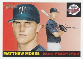2004 Topps Heritage #124 Matthew Moses Front