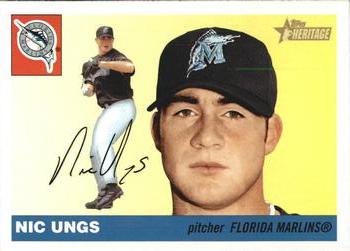 2004 Topps Heritage #127 Nic Ungs Front