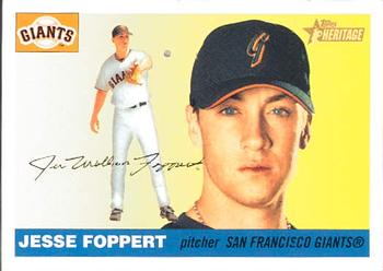 2004 Topps Heritage #156 Jesse Foppert Front