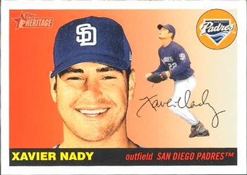 2004 Topps Heritage #165 Xavier Nady Front