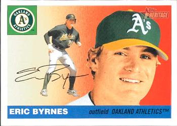 2004 Topps Heritage #170 Eric Byrnes Front