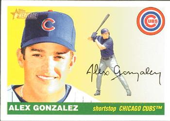 2004 Topps Heritage #181 Alex Gonzalez Front