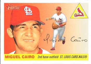 2004 Topps Heritage #193 Miguel Cairo Front
