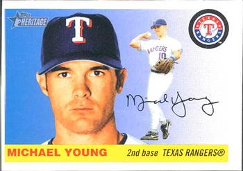 2004 Topps Heritage #206 Michael Young Front