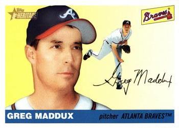2004 Topps Heritage #214 Greg Maddux Front