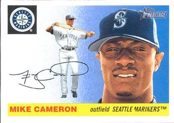 2004 Topps Heritage #218 Mike Cameron Front