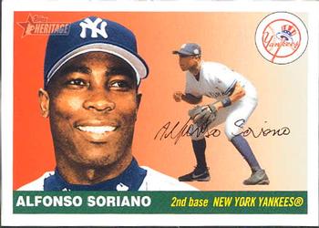 2004 Topps Heritage #250 Alfonso Soriano Front