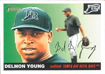 2004 Topps Heritage #279 Delmon Young Front