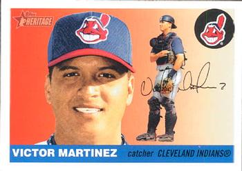 2004 Topps Heritage #287 Victor Martinez Front