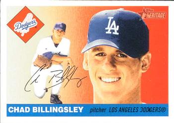 2004 Topps Heritage #294 Chad Billingsley Front