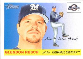2004 Topps Heritage #302 Glendon Rusch Front