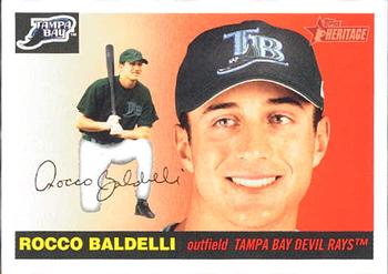2004 Topps Heritage #304 Rocco Baldelli Front