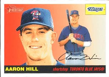 2004 Topps Heritage #326 Aaron Hill Front
