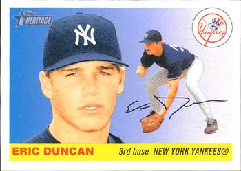 2004 Topps Heritage #329 Eric Duncan Front