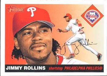 2004 Topps Heritage #341 Jimmy Rollins Front
