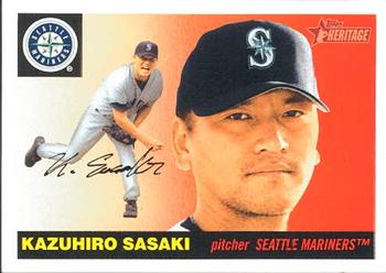 2004 Topps Heritage #345 Kazuhiro Sasaki Front