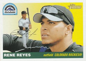 2004 Topps Heritage #358 Rene Reyes Front