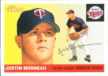 2004 Topps Heritage #362 Justin Morneau Front