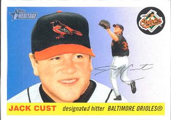2004 Topps Heritage #396 Jack Cust Front