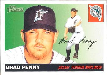 2004 Topps Heritage #467 Brad Penny Front