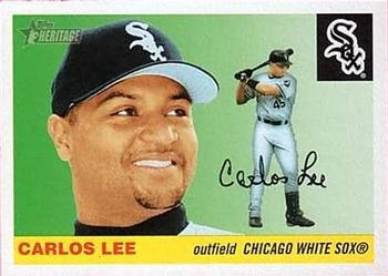 2004 Topps Heritage #25 Carlos Lee Front