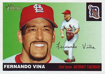 2004 Topps Heritage #305 Fernando Vina Front