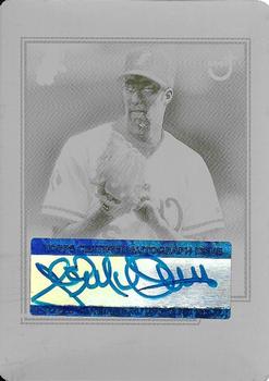 2004 Topps Retired Signature Edition - Autographs Press Plate Yellow #TA-JM Jack McDowell Front