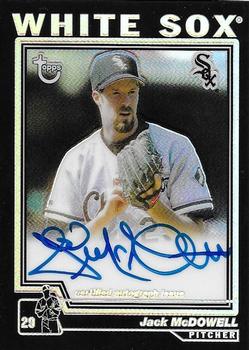 2004 Topps Retired Signature Edition - Autographs Refractors #TA-JM Jack McDowell Front